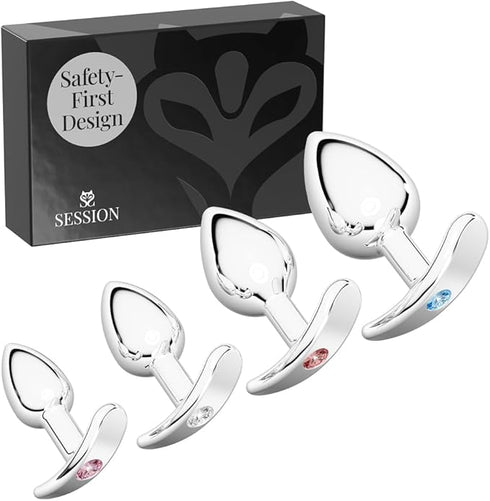 Metal Butt Plug Set