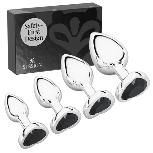 Metal Butt Plug Set