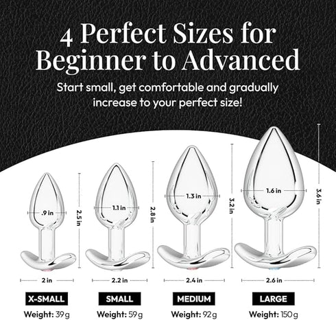 Metal Butt Plug Set
