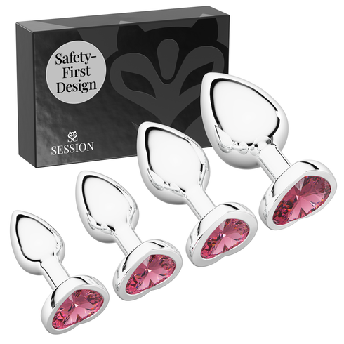 Metal Butt Plug Set