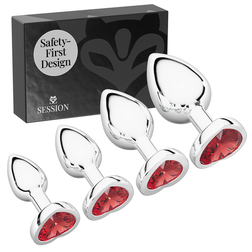Metal Butt Plug Set
