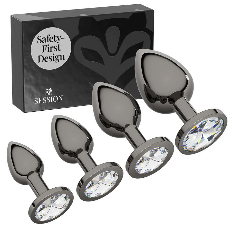 Metal Butt Plug Set